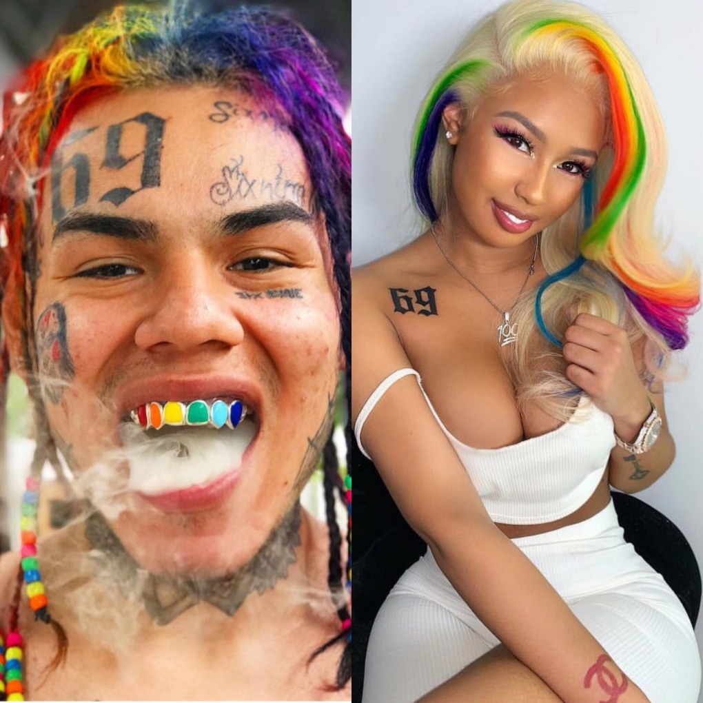 6ix9ine Джейд арт