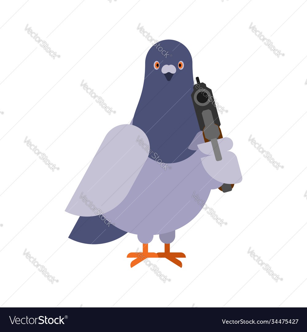 Птица с пистолетом