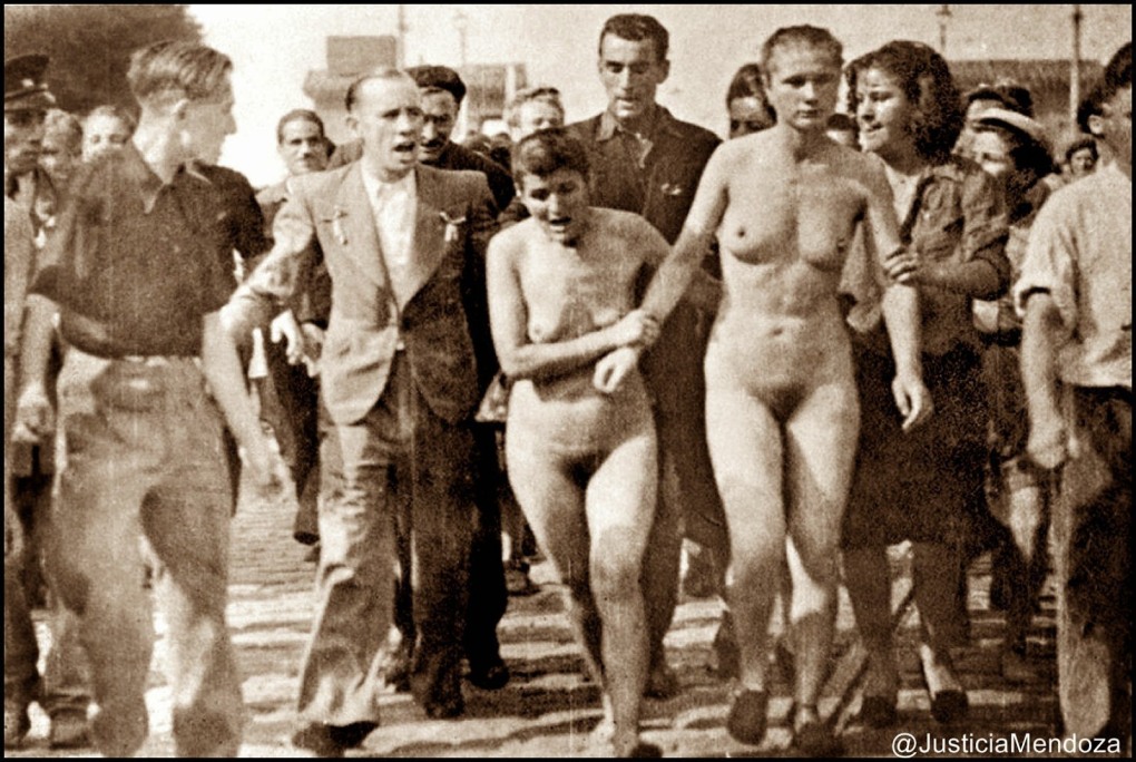 Голые женщины перед казнью