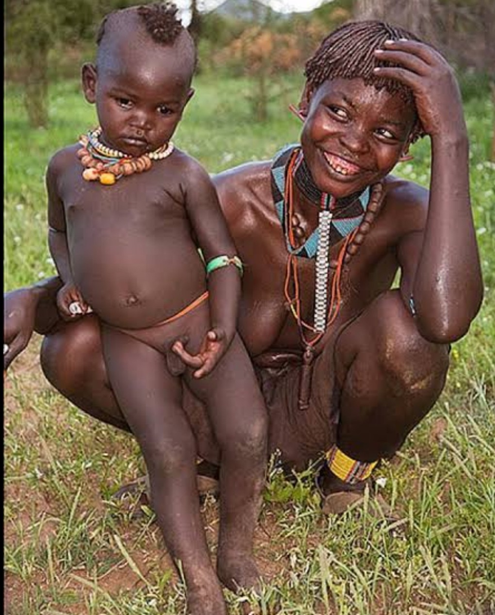 Голые племена в мире