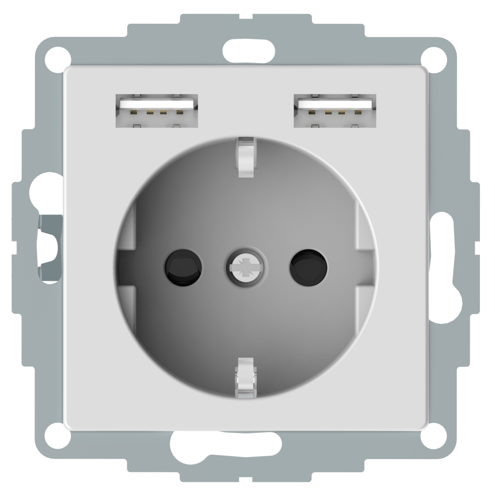 Телекоммуникационная розетка Schneider Electric Merten d-Life mtn4522-6033, бежевый