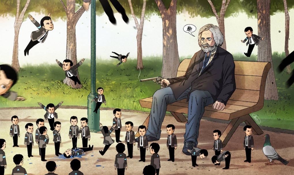 Маленький человек арт