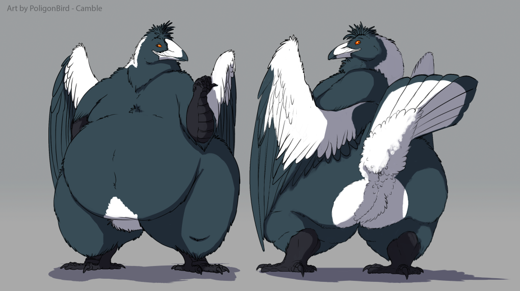 Жирная ворона