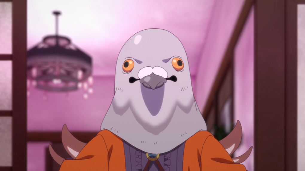 Голубь из аниме