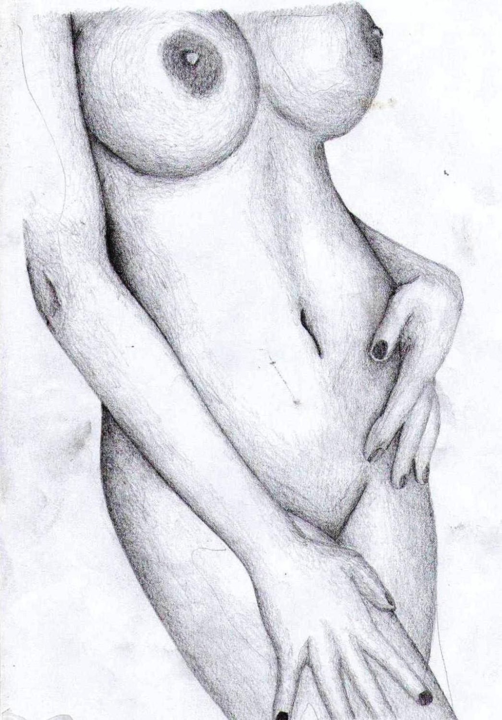 Эротические рисунки карандашом
