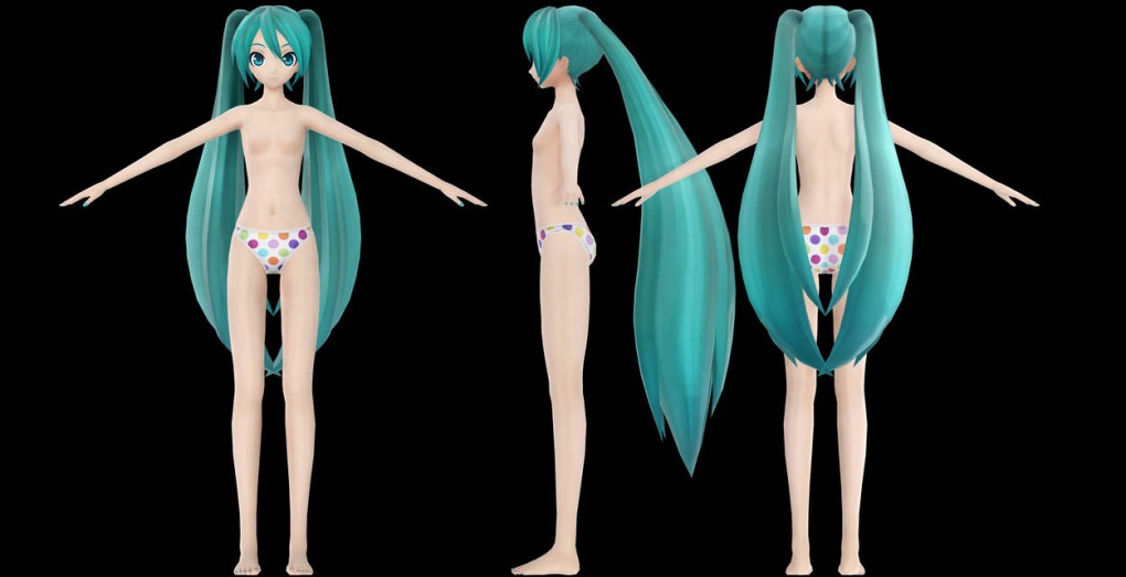 ММД Base Miku