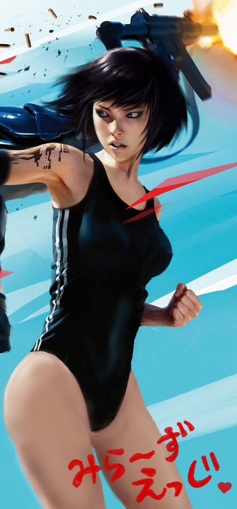 Фейт Rule 34 из Mirrors Edge