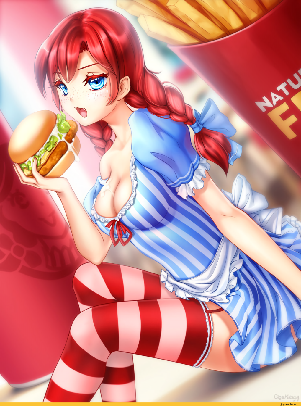 Wendy's Маскот аниме