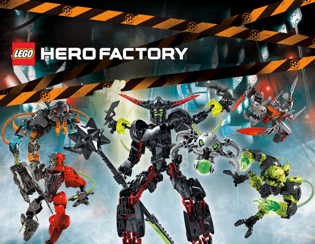 Фабрика героев лего Hero Factory Breakout